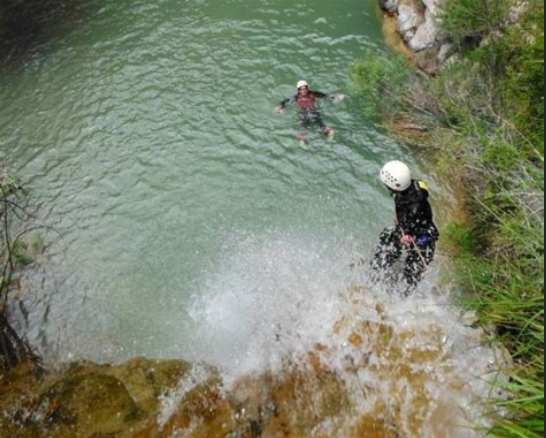 Barranco acuático